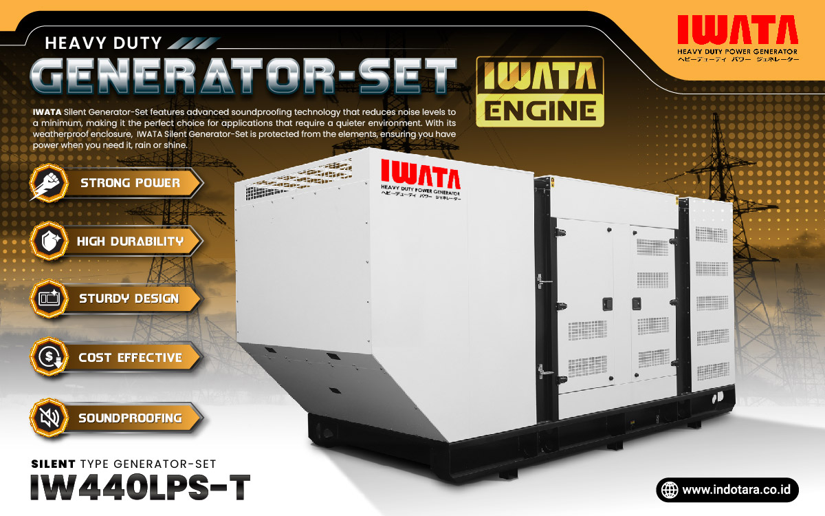 Jual Silent Generator Set